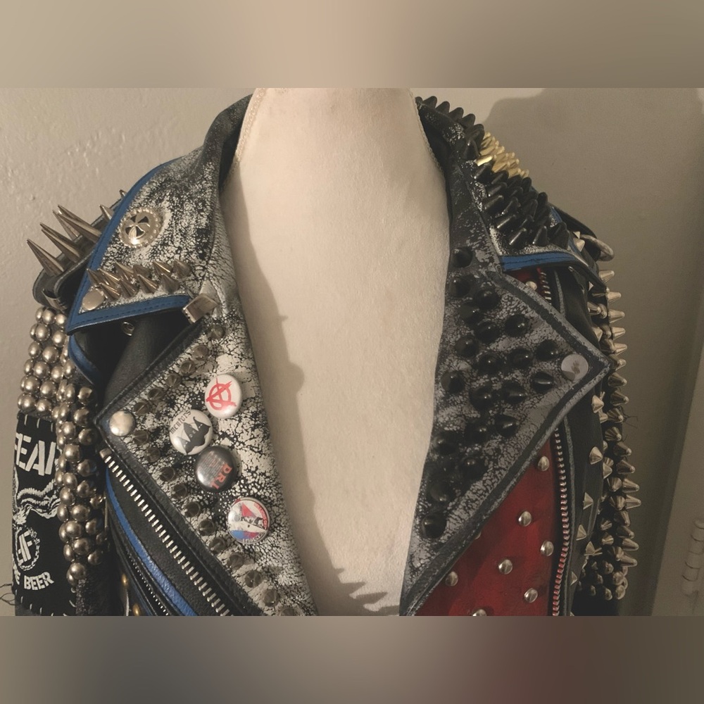 Custom Designed Leather Jacket - image 8
